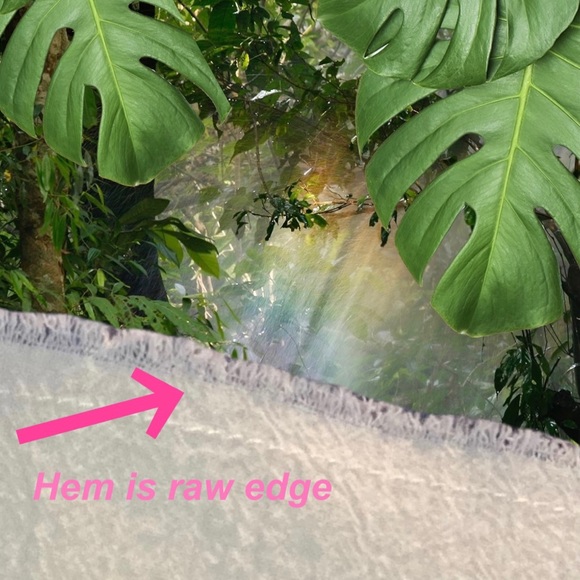 NEW! Casual linen blend casual pants. Elastic waist / pockets - Picture 4 of 6